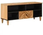 vidaXL Stauraumschr&auml;nke Braun 100 x 33,5 x 46 cm Massivholz Mango