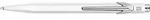 CARAN D'ACHE Druckkugelschreiber 849 Classic Line, wei&szlig;