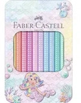 FABER-CASTELL Dreikant-Buntstifte Jumbo SPARKLE, 10er Etui