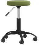 vidaXL Massagehocker Samt Hellgr&uuml;n