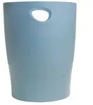 Exacompta 8x Papierkorb Ecobin AutentiK - Blaugrau - 45370D