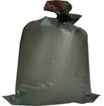 Kunststoffsack 120l LD-PE grau 100 &mu;m B700xL1100mm 150St./Karton DEISS