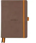 Rhodia Goalbook A5 120 Bl 90g, Dot/punktkariert Schokoladenbraun 118773C