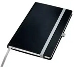Leitz 44851094 Notizbuch liniert Satin Schwarz Anzahl der Bl&auml;tter: 80 DIN A5
