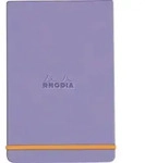 Rhodia Webnotepad A5 96 Bl liniert, mikroperforiert, 90g, Schwertlilie 194392C