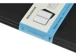 Notizheft Cahier XL 19x25cm Punktraster Kartoneinband VE=3 St&uuml;ck schwarz