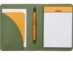 Rhodia Mappe f&uuml;r Block oder Notizheft A6, N&deg;13 13x17 cm Salbeigr&uuml;n 213003C