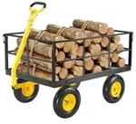 VEVOR Bollerwagen 116,8x76x43 cm, Transportwagen, Gartenwagen, Ger&auml;tewagen,