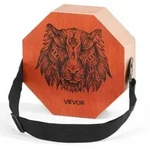 VEVOR Cajon Instrument mit internen Gitarrensaiten & Basston, tragbare...