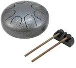 DIMAVERY TD-8 Steel Tongue Drum, silber