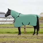 vidaXL Pferdedecke Sondergr&uuml;n 145 cm Polyester