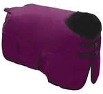 vidaXL Pferdedecke Dunkelgr&uuml;n und Schwarz 95 cm Polyester