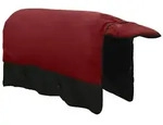 vidaXL Pferdedecke Dunkelgr&uuml;n und Schwarz 125 cm Polyester