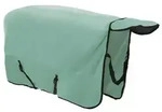 vidaXL Pferdedecke Sondergr&uuml;n 125 cm Polyester