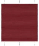 vidaXL Plissee Bordeauxrot 115x150 cm Stoffbreite 114,4 cm Polyester