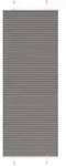 vidaXL Plissee Anthrazit 70x200 cm Stoffbreite 69,4 cm Polyester