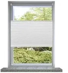 Plissee Faltrollo Rollo Plisseerollo 50x150cm Wei&szlig;