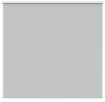 vidaXL Verdunkelungsrollo Hellgrau 150x150cm Stoffbreite 146,6cm