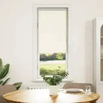 vidaXL Verdunkelungsrollo Cremewei&szlig; 55x150cm Stoffbreite 50,7 cm