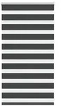 vidaXL Zebrarollo Schwarz 80x100 cm Stoffbreite 75,9 cm Polyester