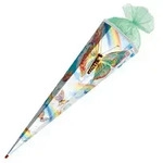 Schult&uuml;te Rainbow Butterfly - eckig 85 cm Sound Glitzerborte