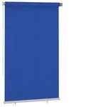 vidaXL Au&szlig;enrollo 140x230 cm Blau HDPE
