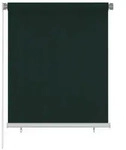 vidaXL Au&szlig;enrollo 120x140 cm Dunkelgr&uuml;n HDPE