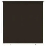 vidaXL Au&szlig;enrollo 220x230 cm Braun HDPE