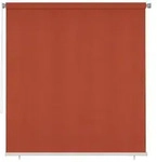 vidaXL Au&szlig;enrollo 220x230 cm Terrakotta HDPE