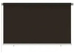 vidaXL Au&szlig;enrollo 240x140 cm Braun HDPE