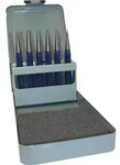 Durchtreibersatz 6tlg.1-2-3-4-5+K&ouml;rner-D.4mm Metallkass.TECWERK