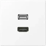 Jung Multimedia-Anschlusssystem MA LS 1163 WWM