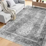 VEVOR Teppich, 1829x2743 mm Kurzflor, waschbarer Teppich, rutschfester