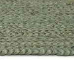 vidaXL Bereichsteppiche Olive Gr&uuml;n 80 x 250 cm Jute