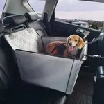 VEVOR Hundeautositz, wasserdichter Hundesitzerh&ouml;hung f&uuml;rs Auto mit...