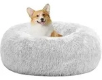 Orthop&auml;disches Hundebett rund Hundekissen Hundesofa waschbar
