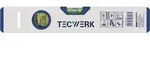 Wasserwaage 100cm Alu.silber &plusmn; 0,5mm/m TECWERK