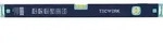 Wasserwaage 100cm Alu.blau Spiegellibelle max.&plusmn;0,5 mm/m TECWERK