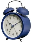 Techno Line ModellDG blau Quarz Wecker Blau Alarmzeiten 1