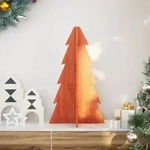 vidaXL Weihnachtsbaum Holz zum Schm&uuml;cken 69,5 cm Massivholz Kiefer