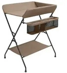 vidaXL Wickeltisch Taupe Eisen