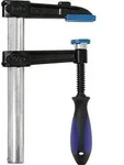 Temperguss-Schraubzwinge Spann-W.1000mm A.120mm 3K-Griff 30x8mm TECWERK