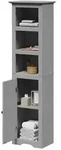 vidaXL Badschrank BODO Grau 44x30x160 cm