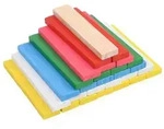 vidaXL 150-tlg. Holzbausteine-Set Kiefer Massivholz