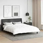 vidaXL Winterbettdecke Wei&szlig; 240 x 200 cm Feder