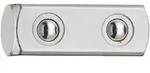 "Vierkant-Verbindungsteil 1/4 x 1/4""