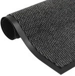 vidaXL Fu&szlig;matte getuftet 60x150 cm Anthrazit