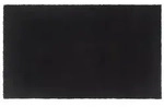 vidaXL Fu&szlig;matte Schwarz 90x150 cm Kokosfaser Getuftet