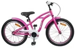vidaXL Kinderfahrrad 22 Zoll 7-12 Dunkelrosa