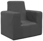 vidaXL Kindersofa Anthrazit Weich Pl&uuml;sch